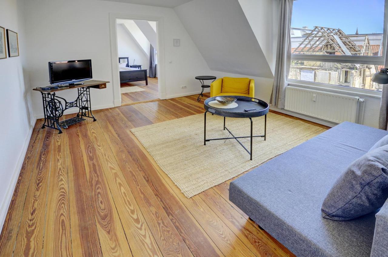 Fewo1846 - An Der Galerie - Komfortables Apartment Im 2 Og Mitten Im Stadtzentrum 弗伦斯堡 外观 照片