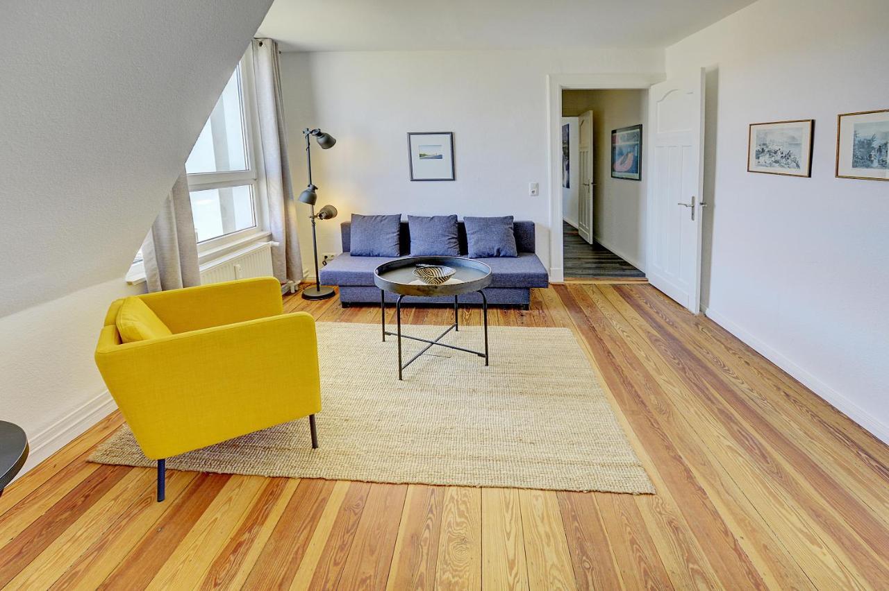 Fewo1846 - An Der Galerie - Komfortables Apartment Im 2 Og Mitten Im Stadtzentrum 弗伦斯堡 外观 照片